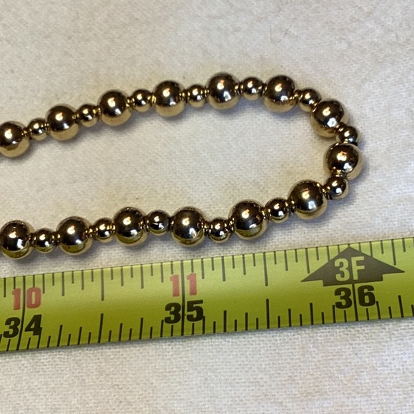 FINAL SALE PRICE Golden 36” Necklace, Bracelet, Pendant & ER’s - Picture 7 of 8